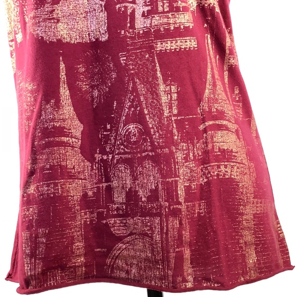 Walt Disney World Kids Slim Fit Cap Sleeve Tee L - Picture 6 of 8